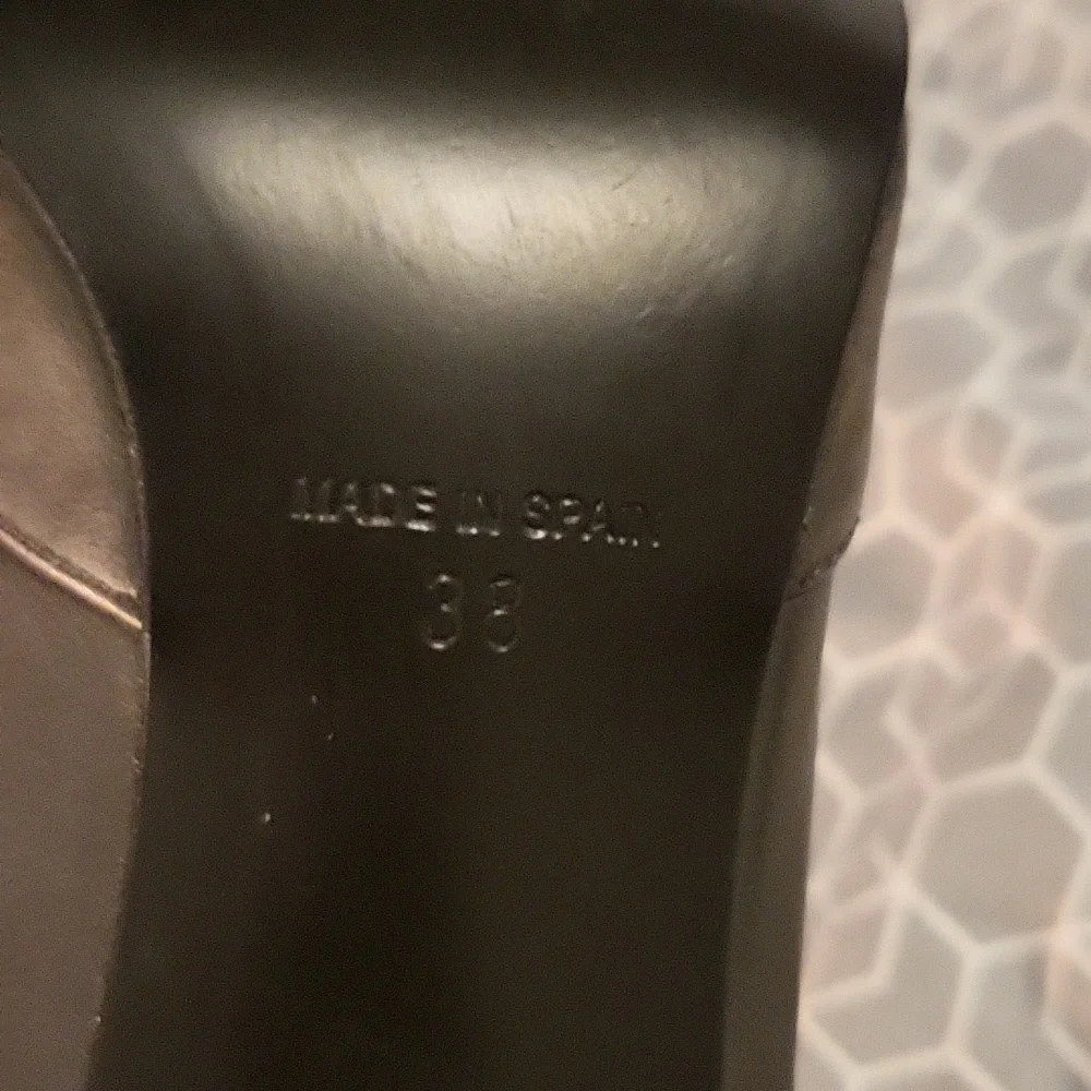 Free People Cerow Modern Pointed Toe Leather Gothic Witchcore Heel EUC - Picture 9 of 10